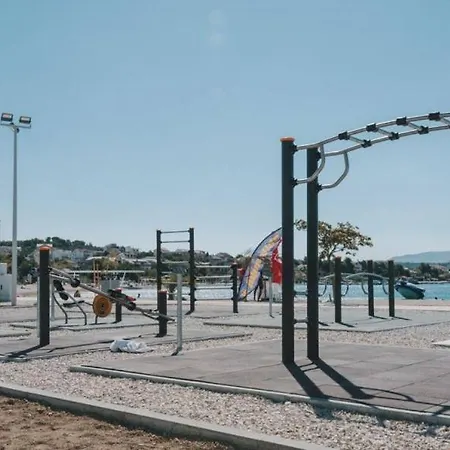 In Brodarica With Sea View, Balcony, Air Conditioning, Wifi Apartament