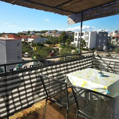 Apartment In Brodarica With Sea View, Balcony, Air Conditioning, Wifi *