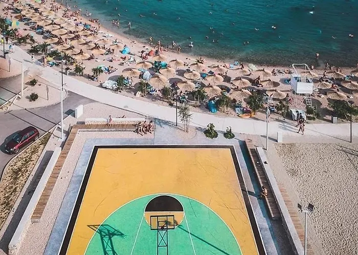 In Brodarica With Sea View, Balcony, Air Conditioning, Wifi * Razine