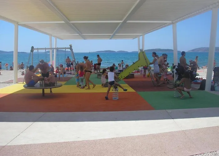 In Brodarica With Sea View, Balcony, Air Conditioning, Wifi *